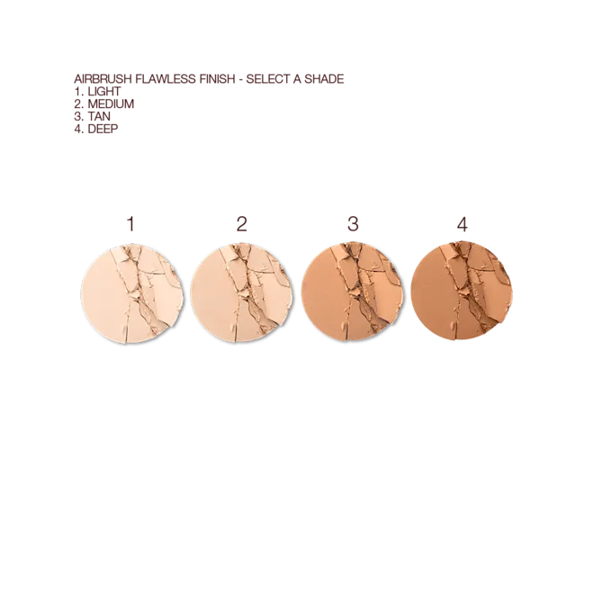 Пудра-вуаль для обличчя Charlotte Tilbury AIRBRUSH FLAWLESS FINISH AIRbrush-Effect Makeup Finishing Powder for Fair Skin Tones TRAVEL SIZE